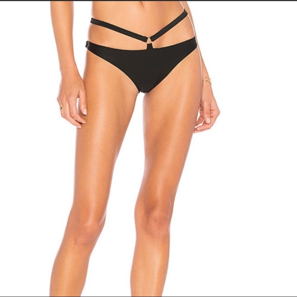 Lovers + Friends bikini bottom Black